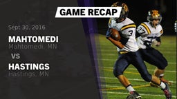 Recap: Mahtomedi  vs. Hastings  2016