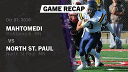 Recap: Mahtomedi  vs. North St. Paul  2016