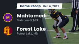 Recap: Mahtomedi  vs. Forest Lake  2017
