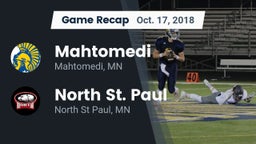 Recap: Mahtomedi  vs. North St. Paul  2018