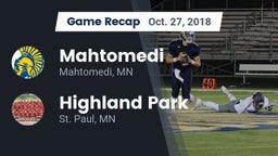 Recap: Mahtomedi  vs. Highland Park  2018