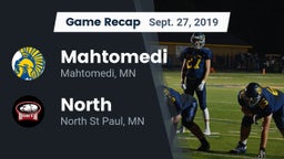 Recap: Mahtomedi  vs. North  2019