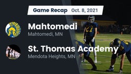 Recap: Mahtomedi  vs. St. Thomas Academy   2021