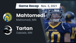 Recap: Mahtomedi  vs. Tartan  2021