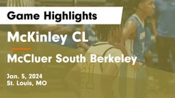 McKinley CL  vs McCluer South Berkeley  Game Highlights - Jan. 5, 2024