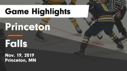 Princeton  vs Falls  Game Highlights - Nov. 19, 2019