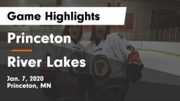 Princeton  vs River Lakes Game Highlights - Jan. 7, 2020