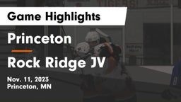Princeton  vs Rock Ridge JV Game Highlights - Nov. 11, 2023