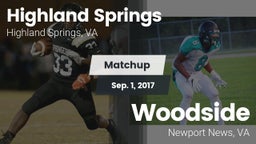 Matchup: Highland Springs vs. Woodside  2017
