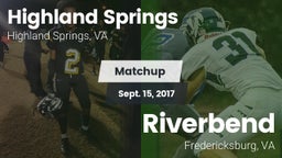Matchup: Highland Springs vs. Riverbend  2017