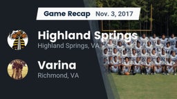 Recap: Highland Springs  vs. Varina  2017