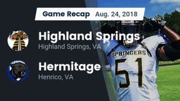 Recap: Highland Springs  vs. Hermitage  2018