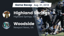 Recap: Highland Springs  vs. Woodside  2018