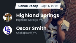 Recap: Highland Springs  vs. Oscar Smith  2019