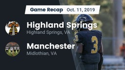 Recap: Highland Springs  vs. Manchester  2019