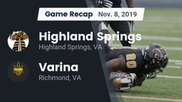 Recap: Highland Springs  vs. Varina  2019