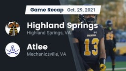 Recap: Highland Springs  vs. Atlee  2021