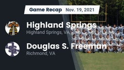 Recap: Highland Springs  vs. Douglas S. Freeman  2021