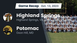 Recap: Highland Springs  vs. Potomac  2023