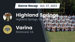 Recap: Highland Springs  vs. Varina  2023