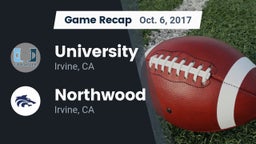 Recap: University  vs. Northwood  2017