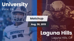 Matchup: University High vs. Laguna Hills  2019