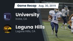 Recap: University  vs. Laguna Hills  2019
