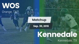 Matchup: West Orange Stark vs. Kennedale  2016