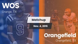 Matchup: West Orange Stark vs. Orangefield  2016