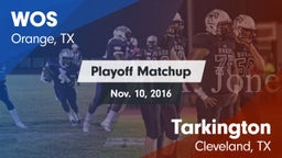 Matchup: West Orange Stark vs. Tarkington  2016