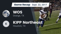 Recap: WOS vs. KIPP Northeast  2017