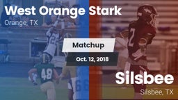 Matchup: West Orange Stark vs. Silsbee  2018