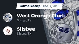 Recap: West Orange Stark  vs. Silsbee  2018
