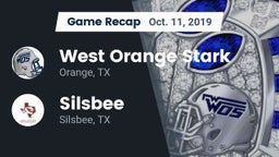 Recap: West Orange Stark  vs. Silsbee  2019