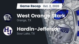 Recap: West Orange Stark  vs. Hardin-Jefferson  2020