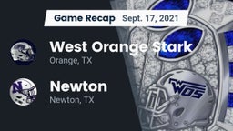 Recap: West Orange Stark  vs. Newton  2021