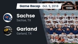 Recap: Sachse  vs. Garland  2018