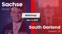Matchup: Sachse  vs. South Garland  2018