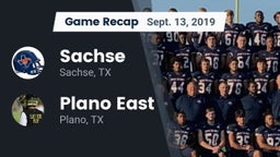 Recap: Sachse  vs. Plano East  2019