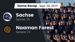 Recap: Sachse  vs. Naaman Forest  2019