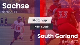 Matchup: Sachse  vs. South Garland  2019