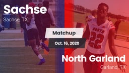 Matchup: Sachse  vs. North Garland  2020