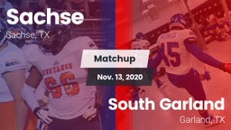 Matchup: Sachse  vs. South Garland  2020