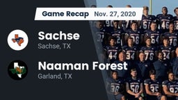 Recap: Sachse  vs. Naaman Forest  2020