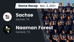 Recap: Sachse  vs. Naaman Forest  2021