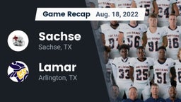 Recap: Sachse  vs. Lamar  2022
