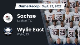 Recap: Sachse  vs. Wylie East  2022