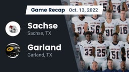 Recap: Sachse  vs. Garland  2022