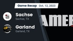 Recap: Sachse  vs. Garland  2023