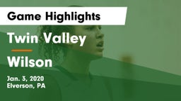 Twin Valley  vs Wilson  Game Highlights - Jan. 3, 2020